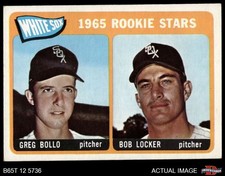 1965 Topps #541 Bob Locker / Greg Bollo White Sox RCs RC 4 - VG/EX