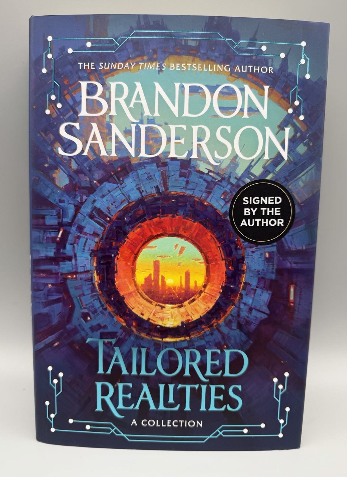 SIGNED - Tailored Realities By Brandon Sanderson New 1st Edition HB (DAMAGED)