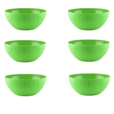 Serving Bowl for Fruits, Cereal or Salads, 8-10-Inch, 1282-6 Green 10"
