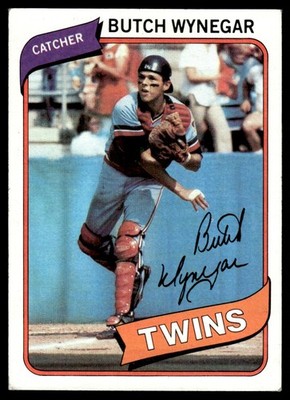 1980 Topps Butch Wynegar Minnesota Twins #304
