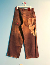 Vintage 2000s Jnco Dragon Tribal Jeans Very Rare Size 32 by 30