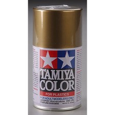 Tamiya Spray Lacquer TS-21 Gold TAM85021 Lacquer Primers  Paints