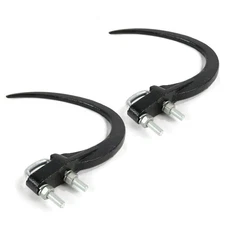 (Pack of 2) 9" Hay Accumulator Grapple Hook with 1 5/8" on Center Mounting Holes