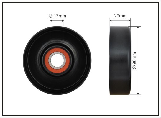 ✅Fits CAFFARO ROLKI NAPINACZY 500658 TENSIONER PULLEY   ⭐UK Seller⭐
