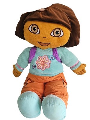 Jumbo 24  Plush DORA The Explorer Soft Vintage 2006 2007 Nick Jr Collector RARE