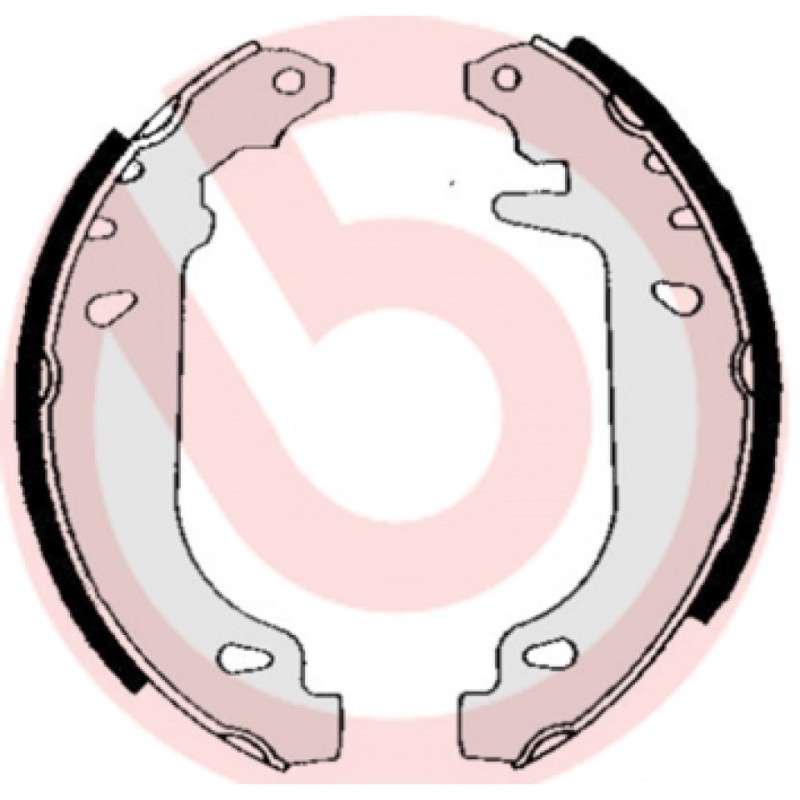 BREMBO Bremsbackensatz S 68 520 für RENAULT - Bild 4