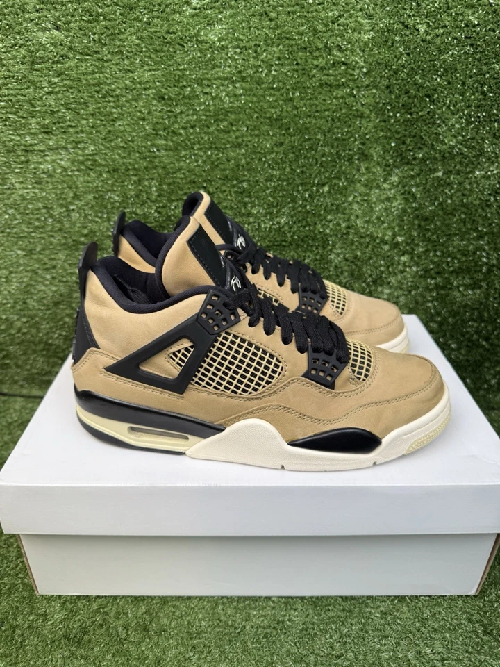 Talla 8.5 - Air Jordan 4 Retro Mushroom W Talla 7 GS Foto 3 de 4