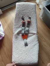 Weber Babyschale für Kinderanhänger mit Teddyfell - Weiß