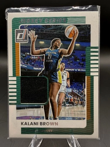 2025 Panini Donruss WNBA Kalani Brown #63 Phoenix Mercury Jersey Series
