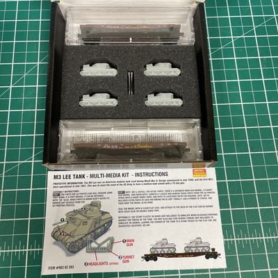 New! N-Scale UP Flats With M3 Tank Load 2-Pack $69.95 Make Offer