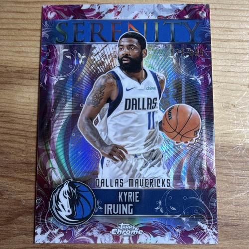 2025 Topps Chrome Kyrie Irving Refractors Magenta (RAW)