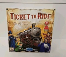 Days Of Wonder Ticket To Ride by Alan R. Moon Train  Board Game 100% Complete 