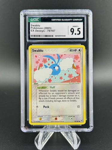 Swablu graded CGC 9.5 for sale on eBay