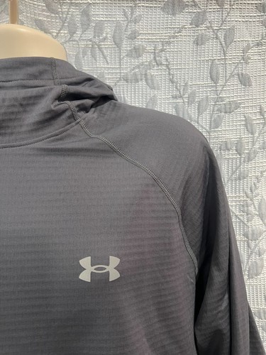 Under Armour Men's Size XL Dark Grey Launch Elite Hoodie Sweatshirt $85 NWT - Picture 5 of 7