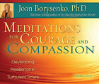 Meditations for Courage and Compassion: Developing Resilience in Turbulent Times by Joan Borysenko (CD-Audio, 2010)