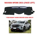 RHD DARK GREY DASH MAT DASHMAT COVER FOR NISSAN NAVARA NP300 PRO4X FACELIFT 2021