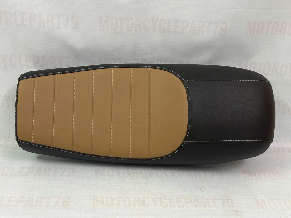 1975 - 1977 年雅马哈 RD400 RD 400 C D 低调独奏风格摩托车座椅鞍座, — 第 4/4 张图片