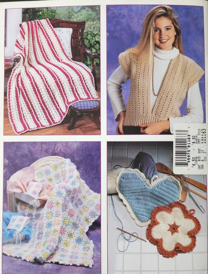 Learn To Crochet In Just One Day Sampler Crochet Patterns By ASON - Image 3 of 3
