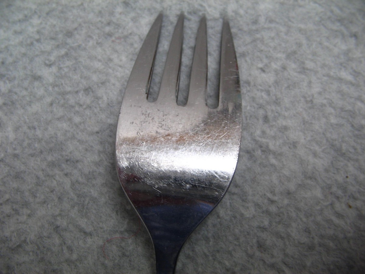 Oneida Orlando Stainless Steel Flatware Set - Profile Line, Burnished Handle & Glossy Bowl, Discontinued Pattern, Used-Great Condition