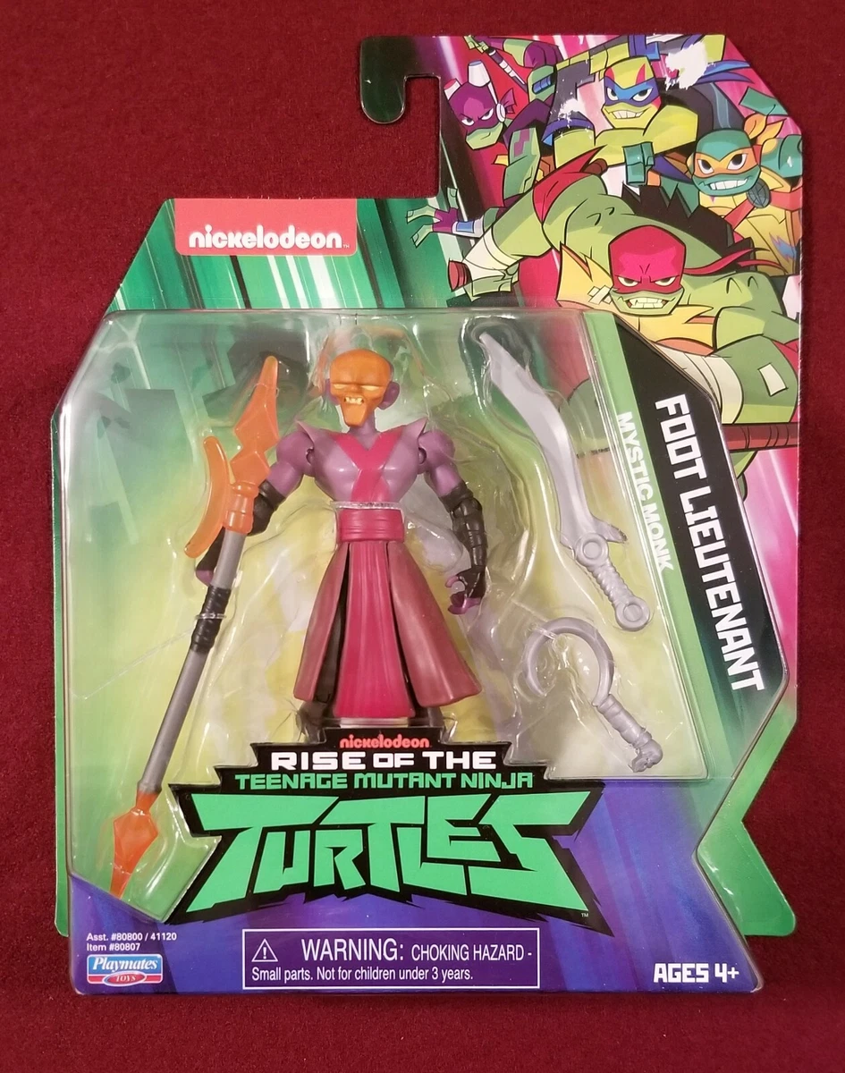 Rise of the tmnt foot cheap lieutenant toy
