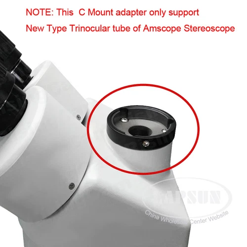CTV 0.35X 0.5X 1X M38 38mm C-Mount Camera Adapter Stereo Trinocular Microscope - Picture 5 of 13