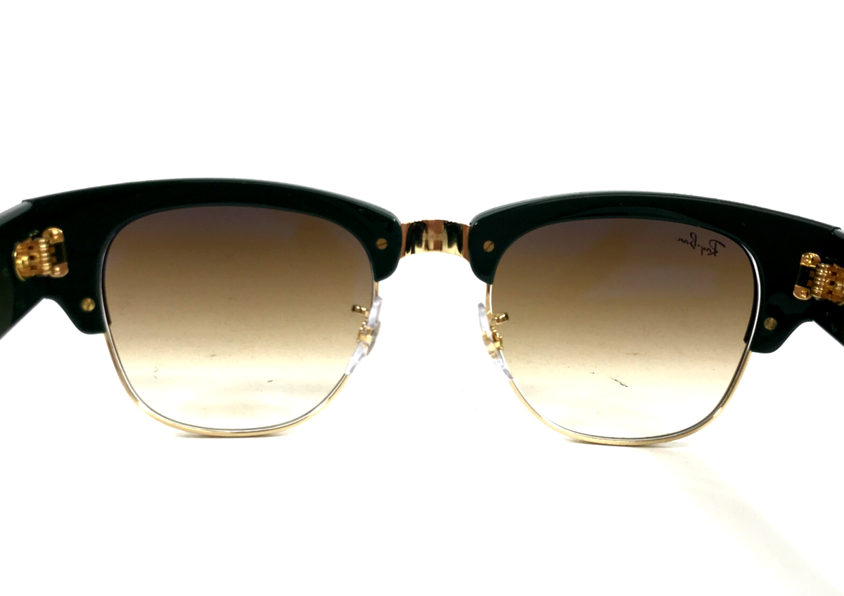 Ray Ban Mega Clubmaster Sunglasses RB0316-S 1368/51 Green Frame Brown Lenses Amazon.com: Ray-Ban 0RB0316S13685150 Mega Clubmaster Green  main image 2