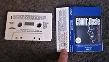 COUNT BASIE "THE BEST OF COUNT BASIE" 1980 MCA PROMO STICKERED EX/EX OOP TAPE