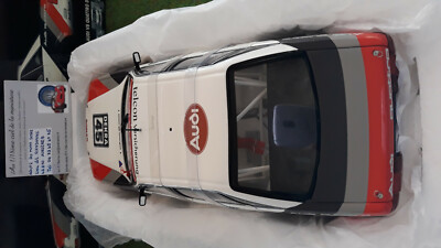 Miniature Minichamps Audi V8 Quattro DTM 1990 N°45 Röhrl 1/18 - état Neuf