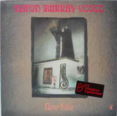 David Murray Octet New Life NO BARCODE NEAR MINT Black Saint Vinyl LP