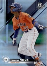 2019 BOWMAN PLATINUM TOP PROSPECT HOUSTON ASTROS - FREUDIS NOVA #TOP-60
