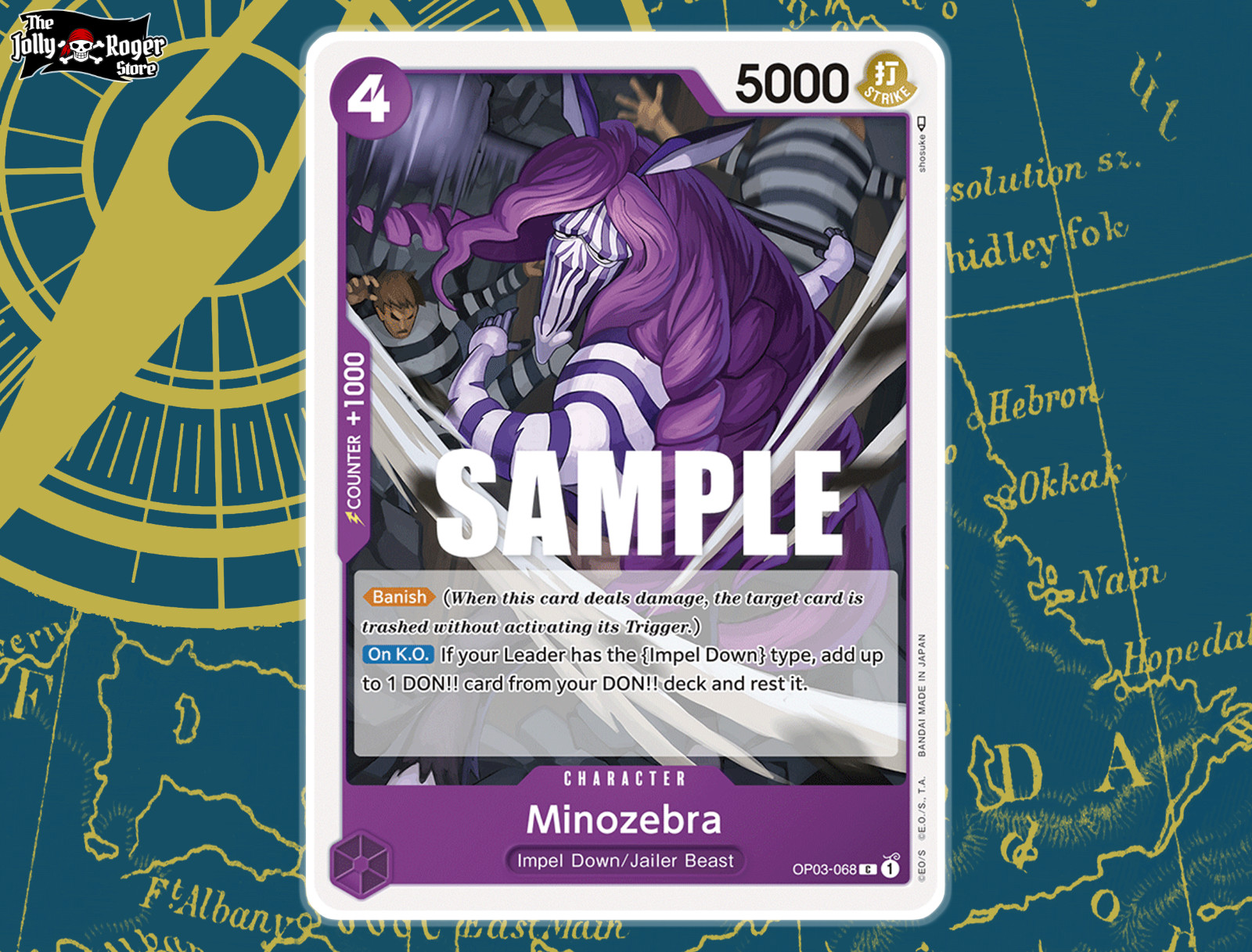 OP03-068 - Minozebra | ONE PIECE Card Game