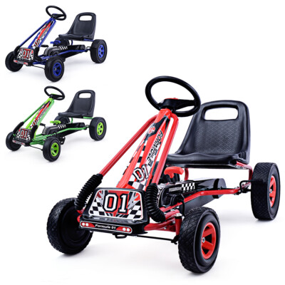 Gokart Pedal Racing Kindeauto Go Cart Tretauto Tretfahrzeug Pedalfahrzeug 