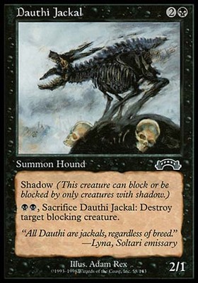 mtg jackal cards Subtype: Jackal, 28 cards
