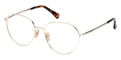 Max Mara MM5099-H 032 Gold Metal Optical Eyeglasses Frame 54-16-135