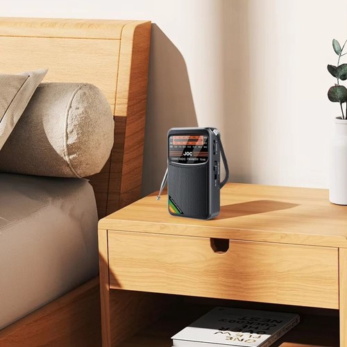 Rechargeable Pocket Radio Type-C Full Band Radio for Senior Home Walking - Zdjęcie 11 z 14