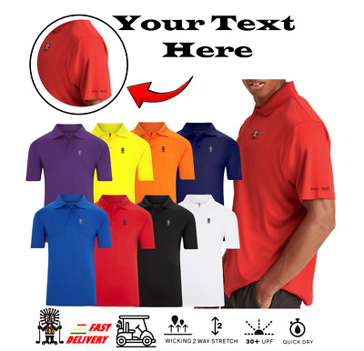 Personalisiertes Golf Poloshirt - individuell bedruckt, schnelle Bearbeitung - Größen S bis 3XL