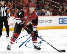 Arizona Coyotes Jakob Chychrun Autographed Signed 8x10 Photo COA A