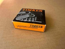 Timken LM102949/LM102910 Single Row Taper Roller Bearing Cone&Cup 1.7812" Bore