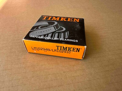 Timken LM102949/LM102910 Single Row Taper Roller Bearing Cone&Cup 1.7812'' Bore