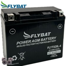 Batterie für Triumph Rocket 2300 III Touring 12 FlyBat YTX20L-BS AGM geschlossen