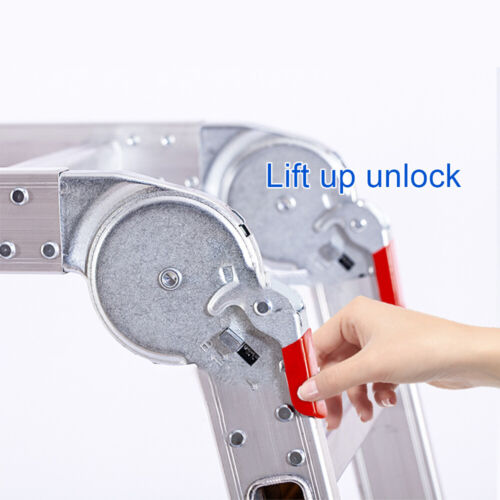 12 IN 1 Multi-Purpose Aluminium Combination Folding Ladder Foldable 4.7M Step - Picture 5 of 19
