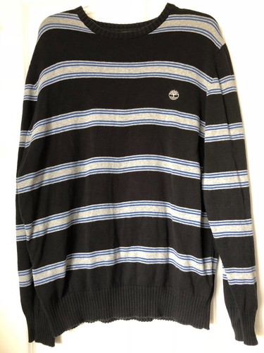 Mens Timberland Striped Sweater Size 