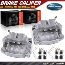 Pair Front Disc Brake Caliper With Bracket For Lexus Is300 2001 2002 2003-2005