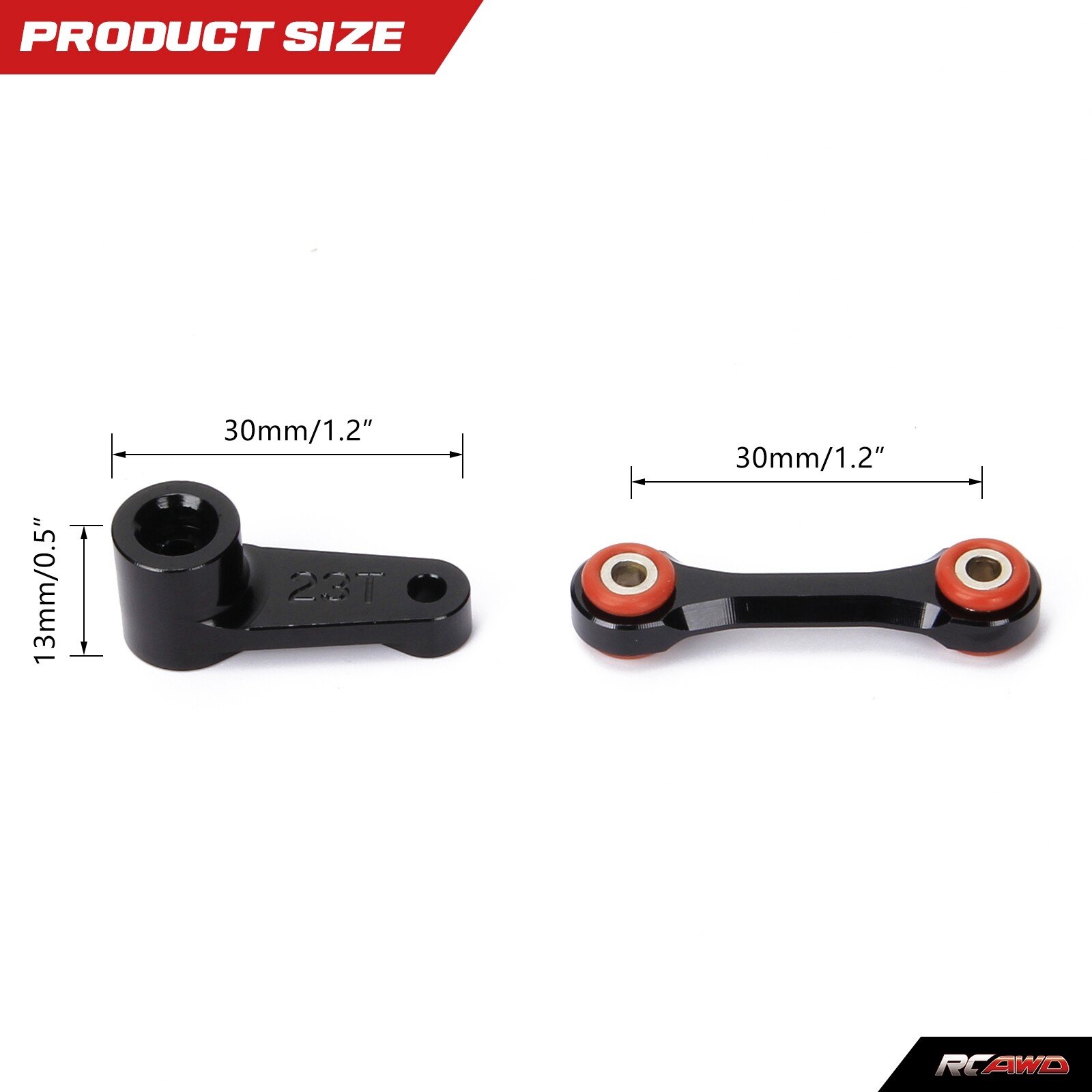 Alloy Servo Horn 23T Spline Servo Arm For Arrma 6s Infraction Felony