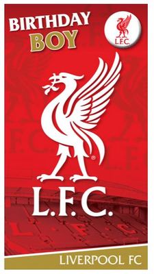 Biglietto d'auguri FFP7 per il Liverpool Football Club – Football Crazy - Italia