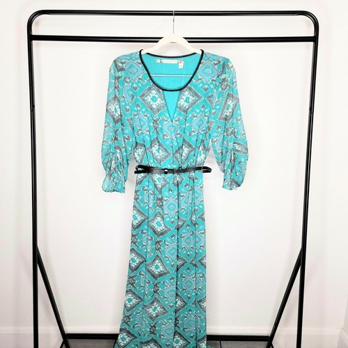 Chelsea \u0026 Violet Turquoise Abstract 