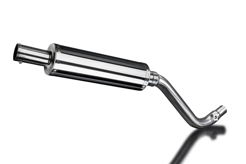 Suzuki DR650S DR650SE 96-24 Kit Silenciador de Escape Redondo Acero Inoxidable Deslizable 14" Foto 2 de 4