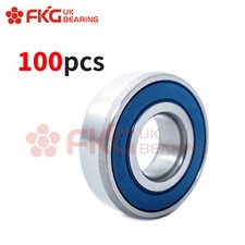 6204-2RS C3 EMQ Premium Rubber Sealed Ball Bearing, 20x47x14, 6204RS 100 QTY 