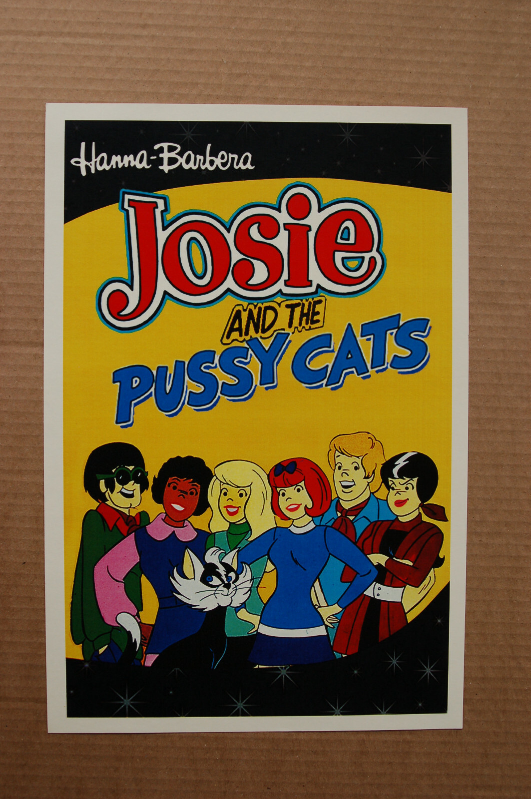 Josie and the Pussy Cats vintage TV show lobby card promo poster