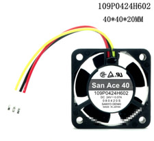 SANYO 109P0424H602 24V 0.07A 40 40 20 Industrial Computer Server Fan 3-wire
